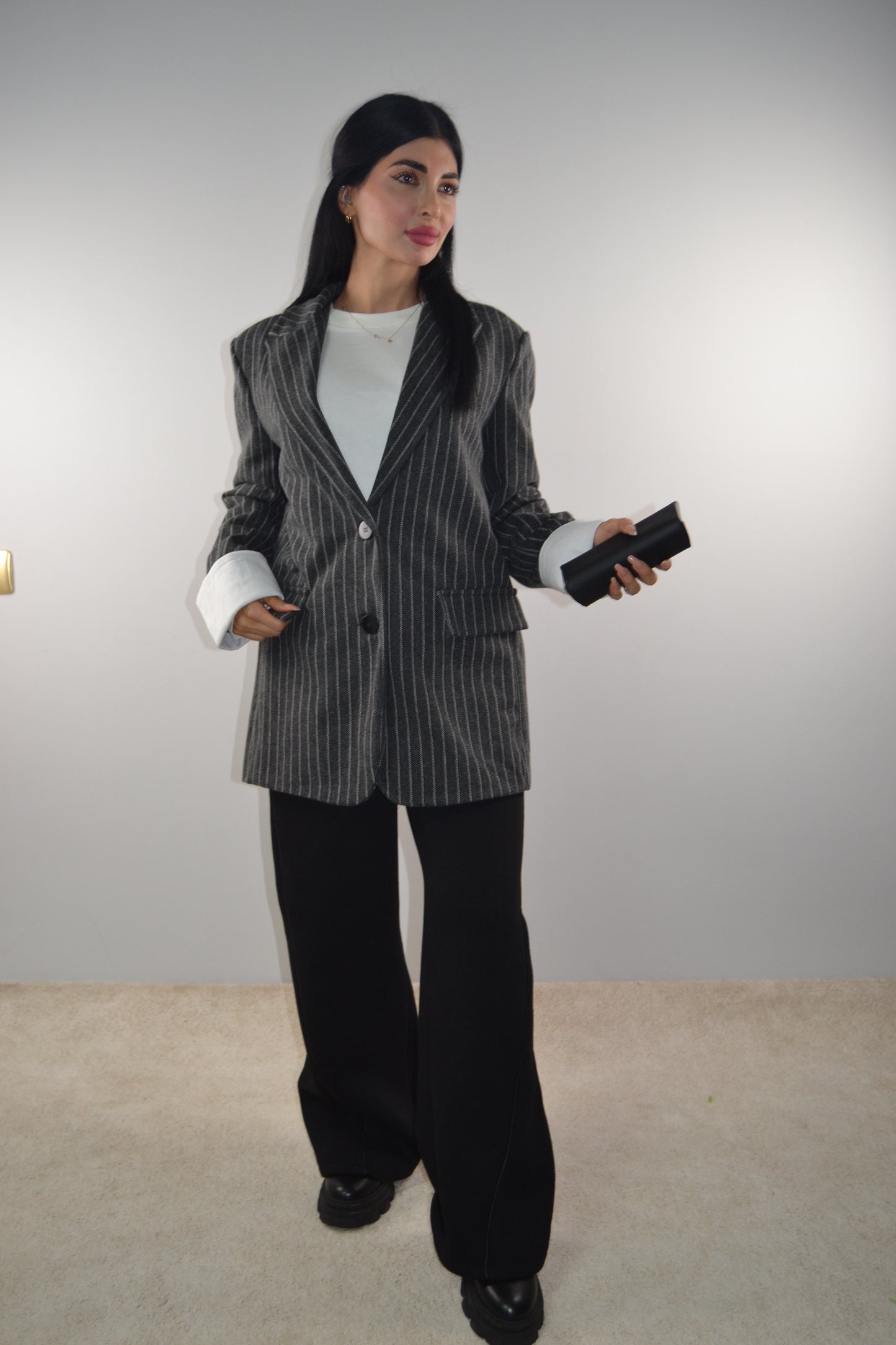 Blazer – Gessato Grey