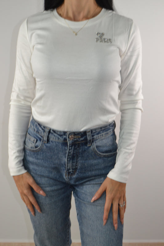 T-Shirt Manica Lunga Basic Paris