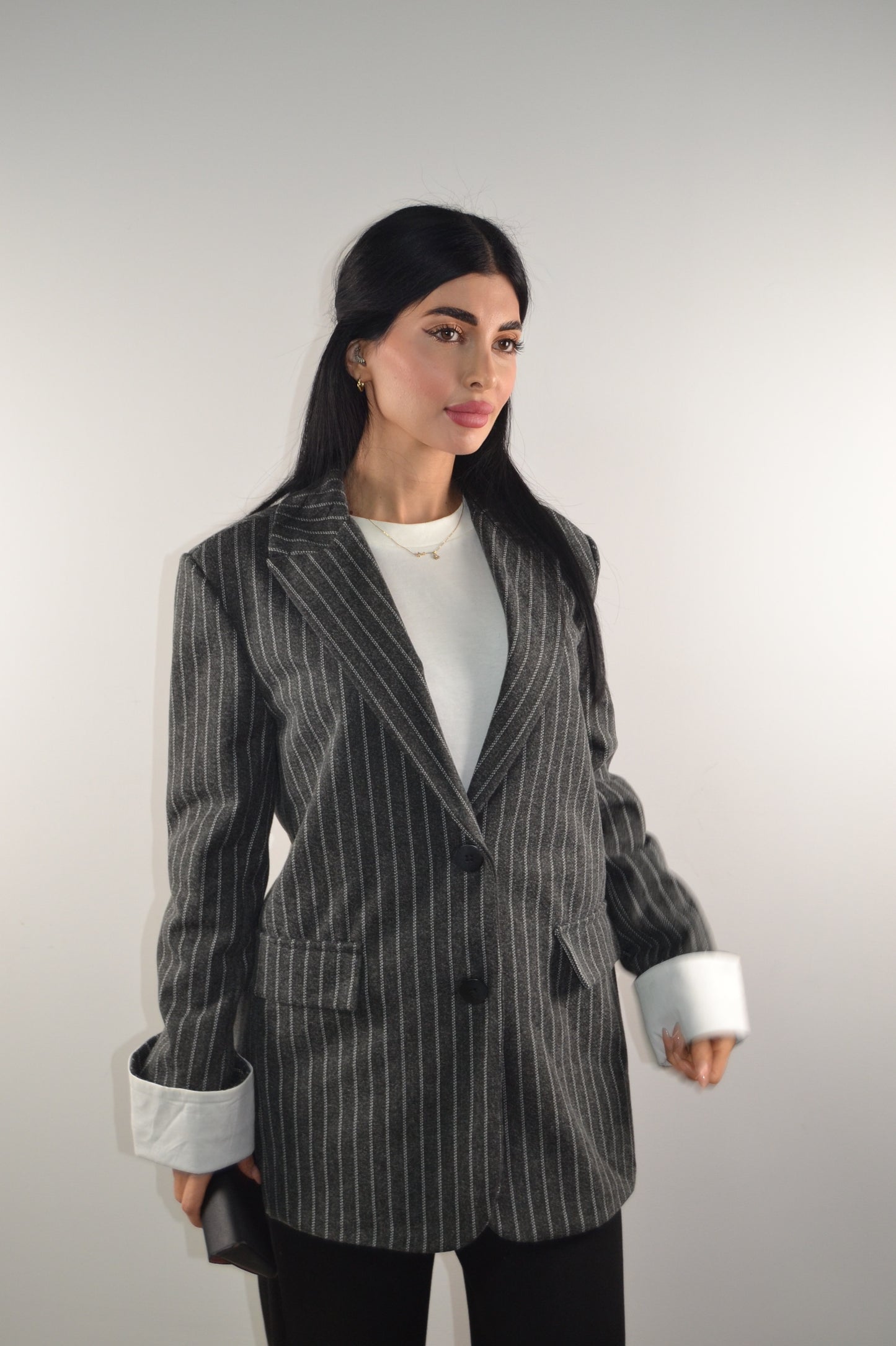 Blazer – Gessato Grey