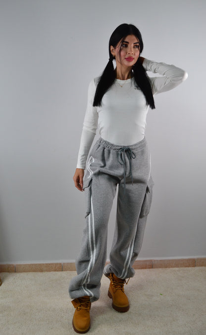 Pantalone Cargo Tuta Oversize